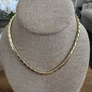 💜 MELINDA MARIA SERPENT COLLAR 18" NECKLACE IN GOLD